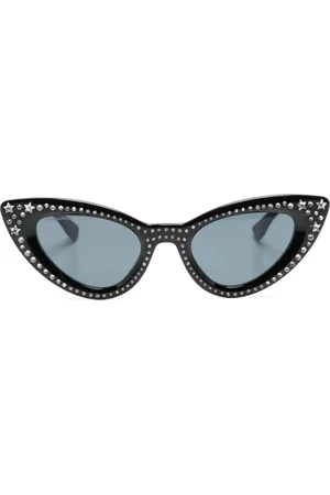 Dsquared2 Lentes de sol con armazón cat eye y detalles de strass