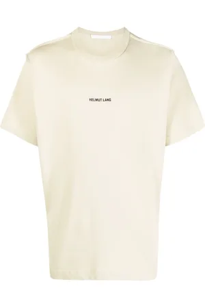 Helmut Lang Playera con logo bordado