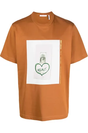 Helmut Lang Playera con logo estampado