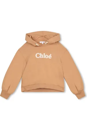 Chloé Hoodie con logo bordado