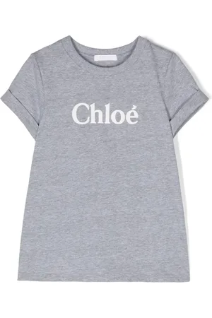 Chloé Playera con logo estampado