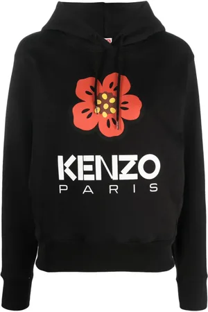 Kenzo Hoodie con logo estampado