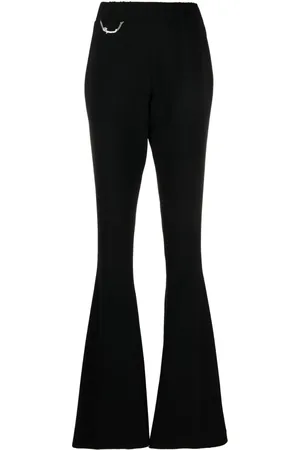 Dsquared2 Pantalones acampanados con detalles de cadena