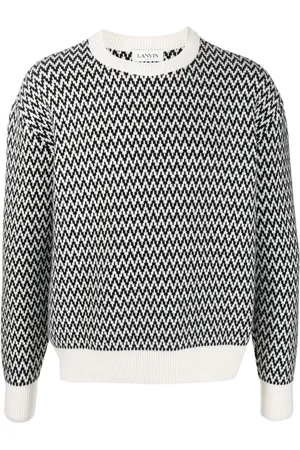 Lanvin Suéter con motivo chevron