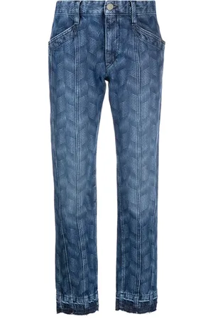 Marant Etoile Jeans slim con paneles