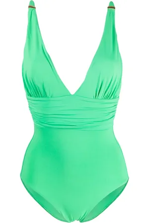 Melissa Odabash Traje de baño Panarea fruncido