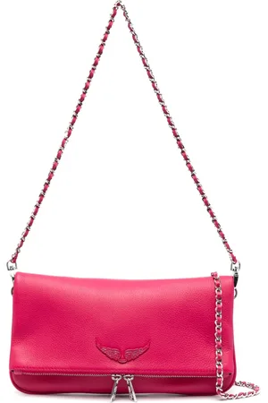 Zadig & Voltaire Bolsa de hombro con placa del logo