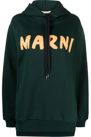 Marni Hoodie con logo estampado