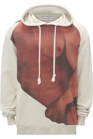 J.W.Anderson Hoodie con fotografía estampada