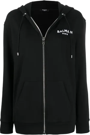 Balmain Sudadera con capucha y logo