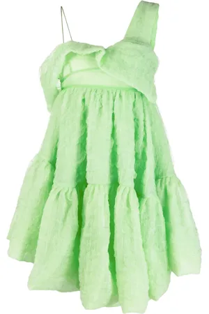 Cecilie Bahnsen Vestido asimétrico Soon drapeado