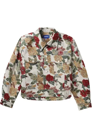 Ader Error Sobrecamisa con bordado floral