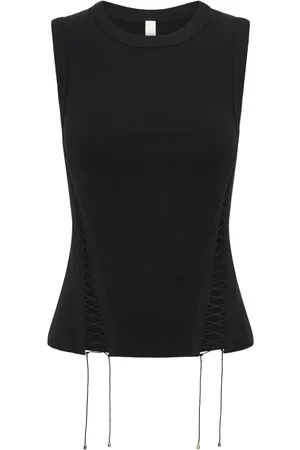 DION LEE Camiseta con cordones
