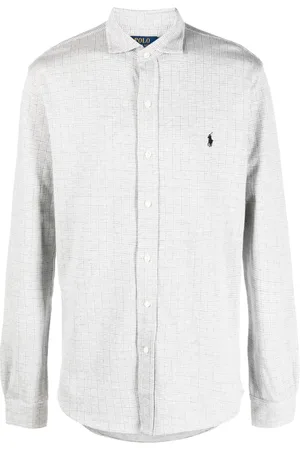 Ralph Lauren Camisa con logo bordado