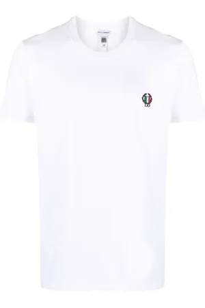 Dolce & Gabbana Playera con logo bordado