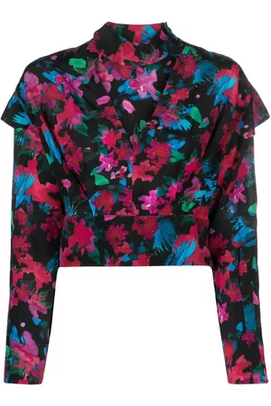 IRO Blusa de seda con estampado floral