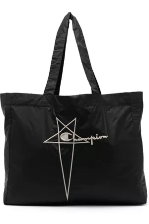 Rick Owens Tote con logo bordado