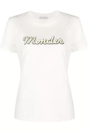 Moncler Playera manga corta con parche del logo