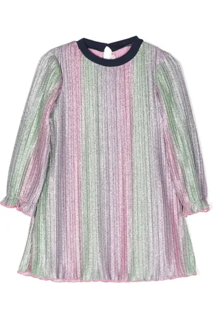 Billieblush Vestido plisado con efecto metalizado