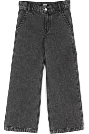 DKNY Jeans rectos con parche del logo