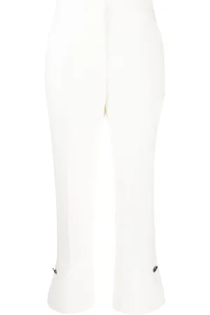 Msgm Pantalones capri acampanados