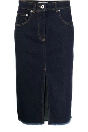 Lanvin Falda lápiz de mezclilla