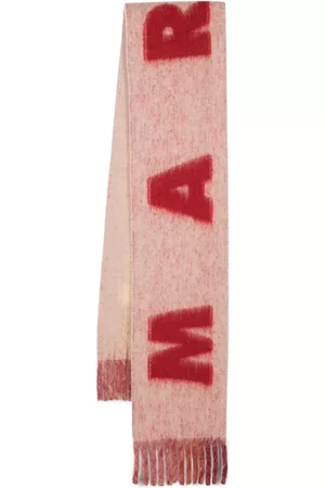 Marni Bufanda tejida con logo en intarsia