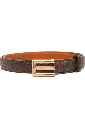 Etro Cinturón con hebilla del logo