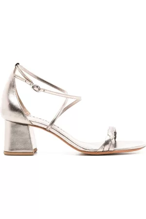 Sarah Chofakian Sandalias Windsor con tacón de 40mm y efecto