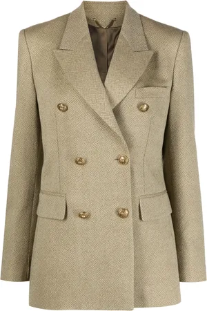 Golden Goose Blazer con doble botonadura en jacquard