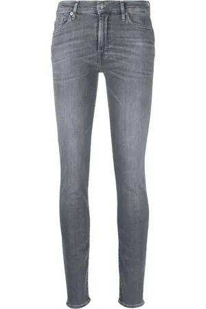7 for all Mankind Skinny jeans con tiro medio