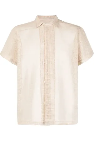 BODE Camisa de tejido flojo maga corta