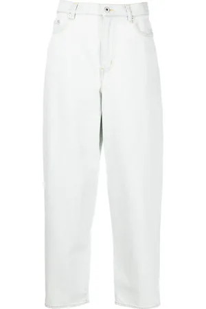 Kenzo Jeans rectos con logo bordado