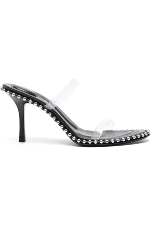 Alexander Wang Mules Nova de piel con tacón de 100mm