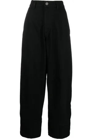 Charles Jeffrey Loverboy Jeans anchos con detalles de símbolos