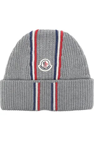 Moncler Gorro tejido Tricolor