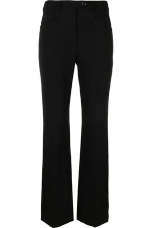 Moschino Pantalones rectos con tiro medio