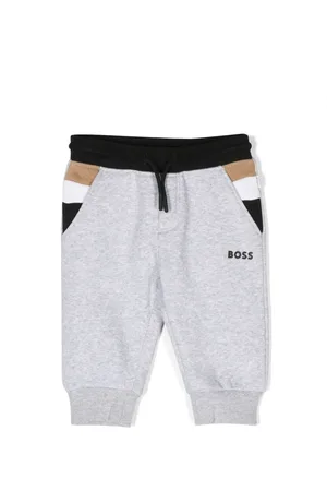 HUGO BOSS Pants con logo estampado