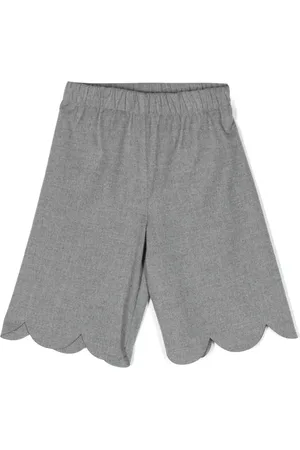 Il gufo Pantalones con bordes festoneados