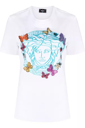 VERSACE Playera Butterflies Medusa