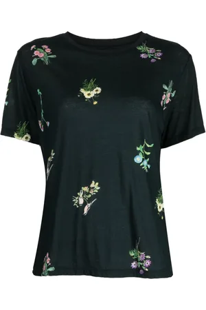 Cynthia Rowley Playera con estampado floral