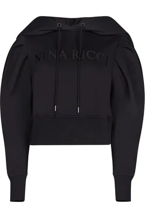 Nina Ricci Hoodie con logo bordado