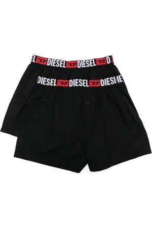 Diesel Conjunto de bóxeres con logo en la pretina