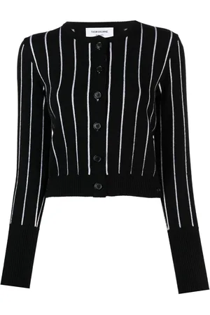 Thom Browne Cárdigan con cuello redondo