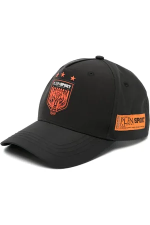 Philipp Plein Gorra con parche del logo y visera curva