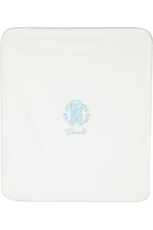 Roberto Cavalli Manta con logo estampado