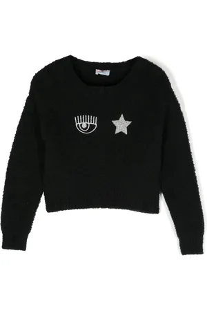 Chiara Ferragni Sudadera con diseño bordado