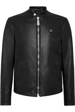 Philipp Plein Chamarra con parche del logo