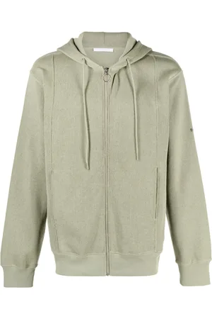 Helmut Lang Hoodie con cordones y cierre