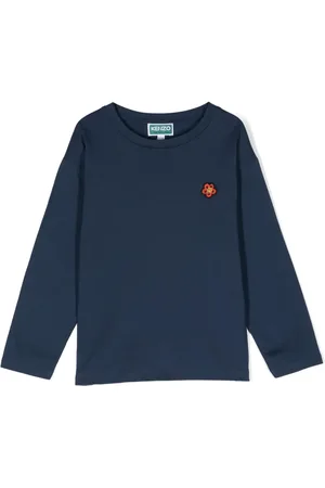 Kenzo Playera manga larga con parche del logo